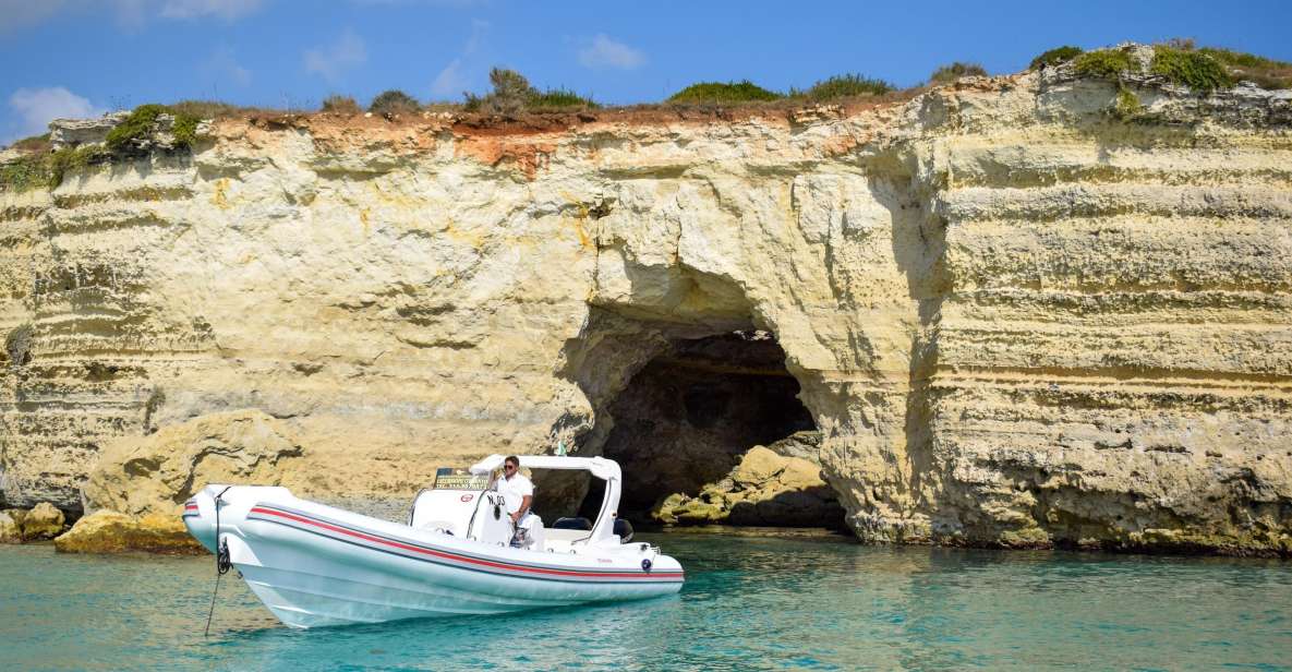 Otranto: 2-Hour Tours in a Rubber Boat to Visit the North Coast