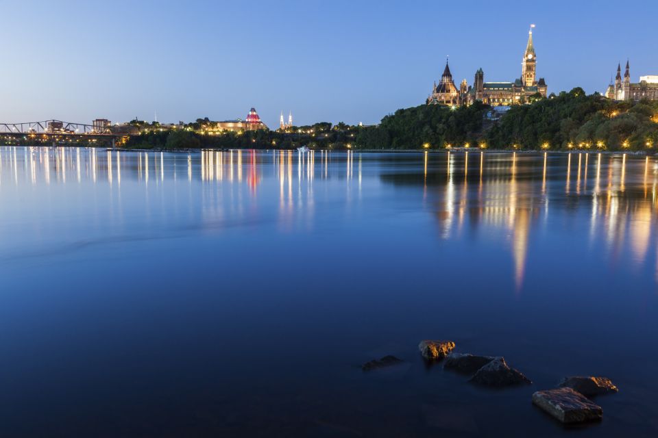 Ottawa: Small Group Night Tour W/River Cruise & Light Show - Tour Overview