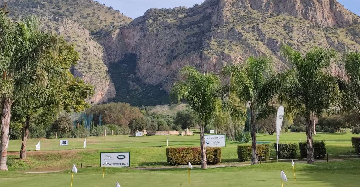 Palermo: Private Golf Club Class With Transfer, Ticket, and Food