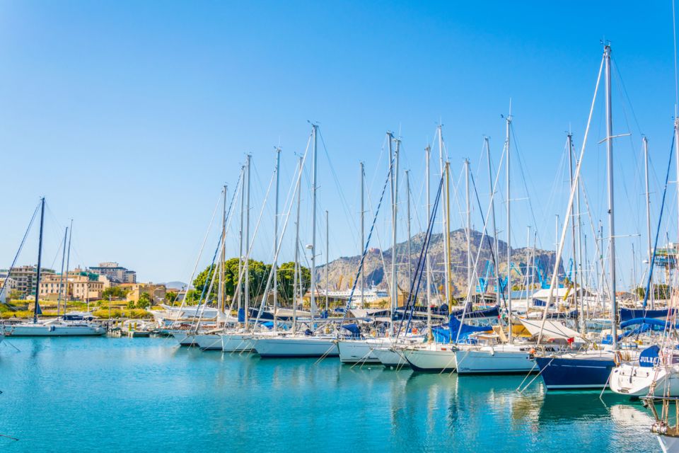 Palermo: Sailing Boat Half-Day Trip With Snack and Drinks