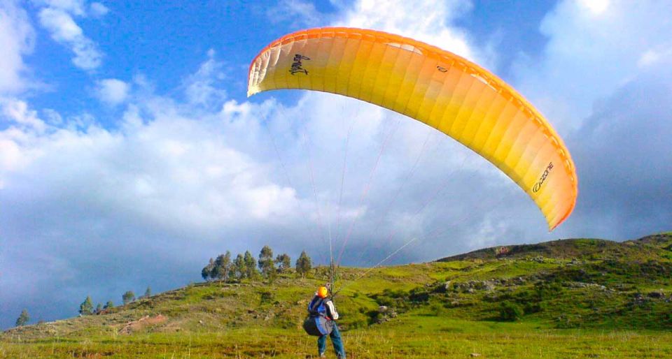 Paragliding Flight Through the Sacred Valley