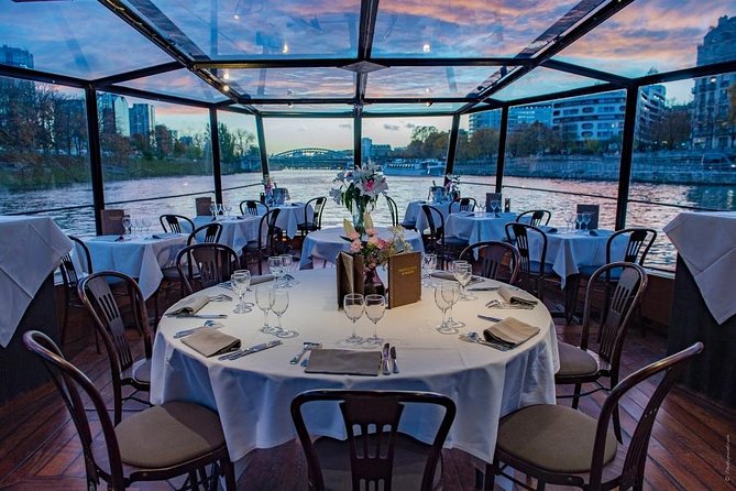 Paris Seine River Gourmet Lunch Cruise With Champagne Option