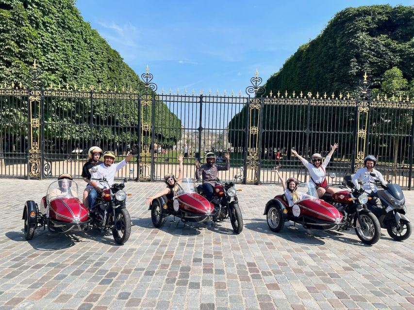 Paris Sidecar Tour : Secrets of the Left Bank