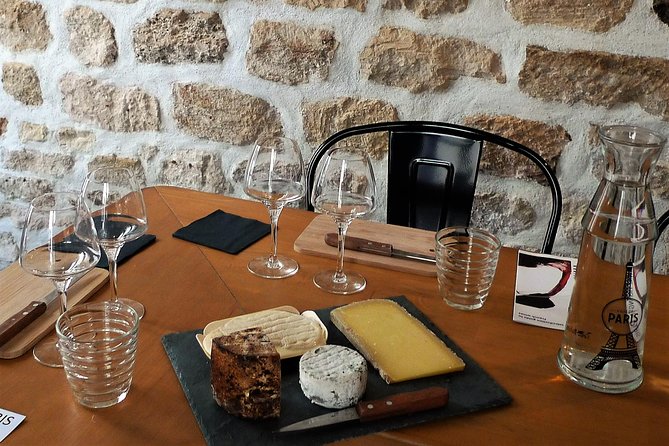 Paris Wine and Cheese Pairing Small-Group Experience