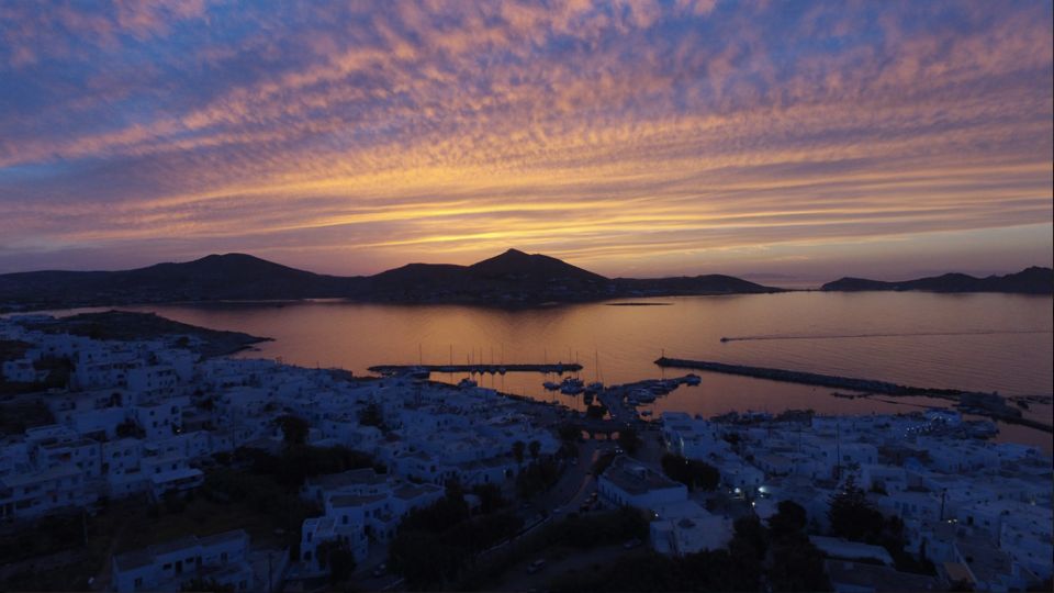 Paros: Premium Boat Private Cruise With Sunset Viewing