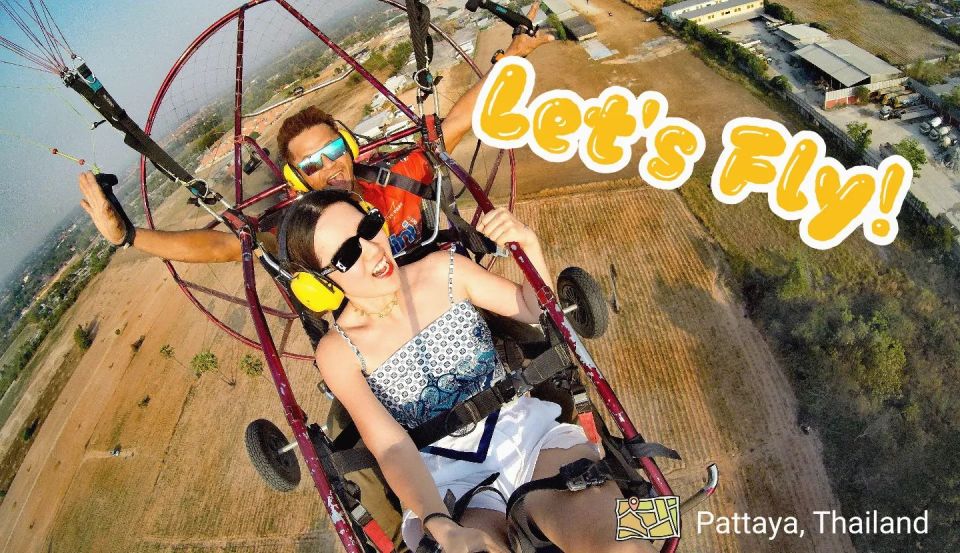 Pattaya: Beach + City Scenic Paramotor Flight by BFA