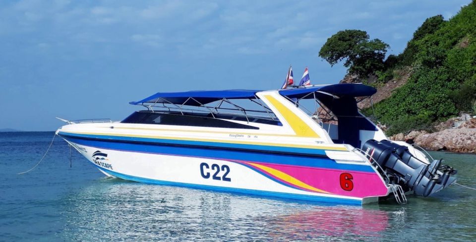 Pattaya: Private Speedboat to Coral Islands Cruise