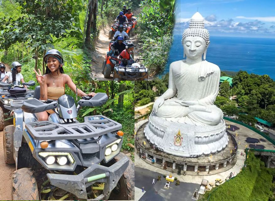 Phuket: Guided ATV Tour With Phuket Big Bhudha Visit