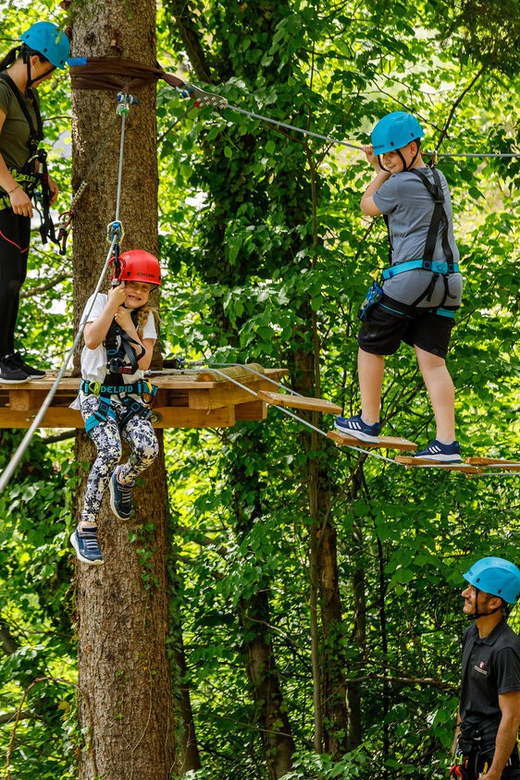 Piber: Climbing Park - Overview of Piber Climbing Park