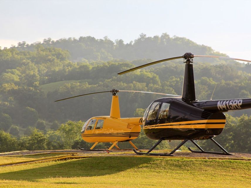 Pigeon Forge: French Broad River Helicopter Tour