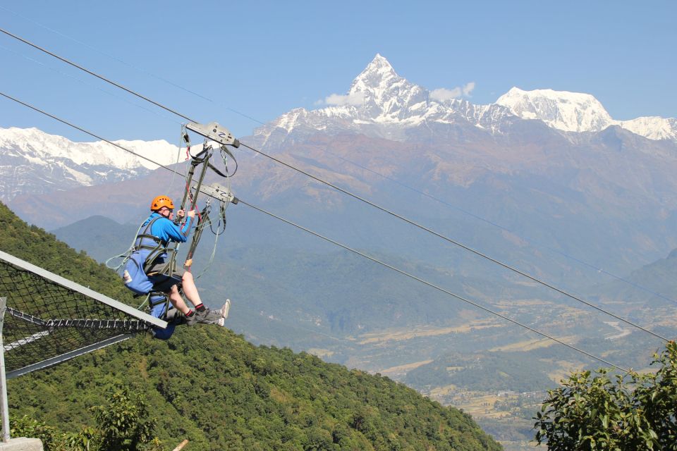 Pokhara: Ziplining Adventure Near Sarangkot Hill