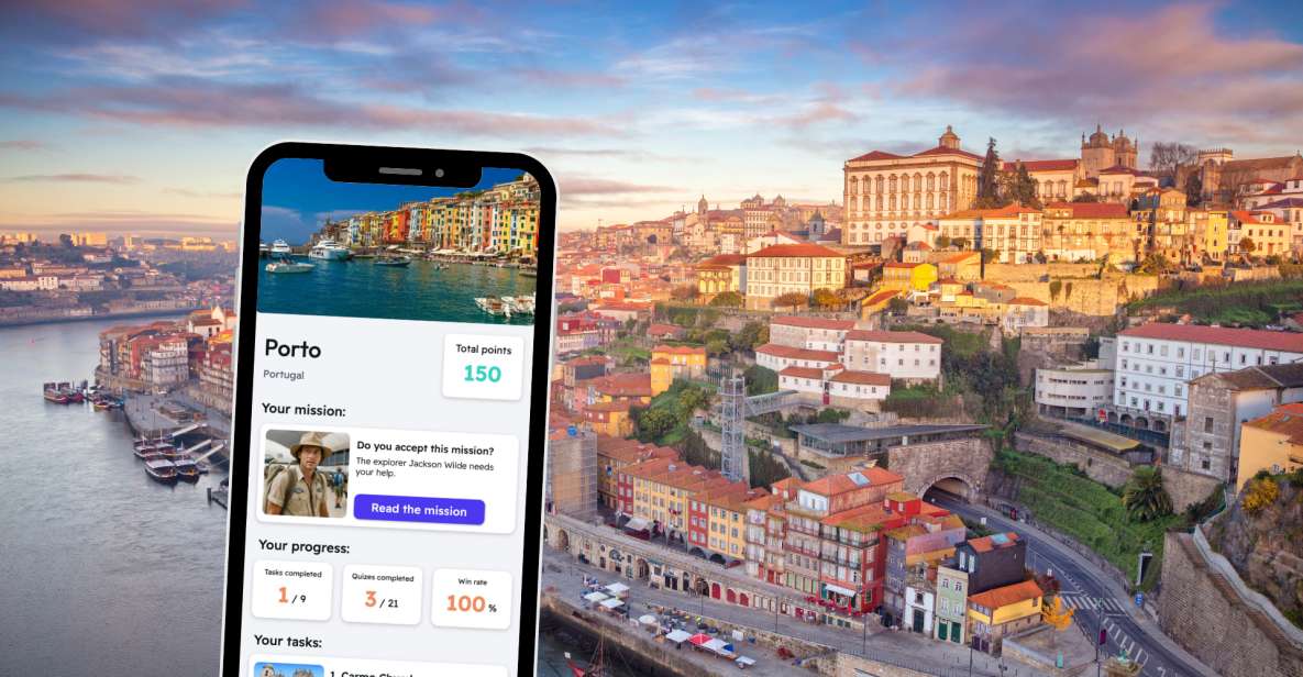 Porto: City Exploration Game and Tour on Your Phone