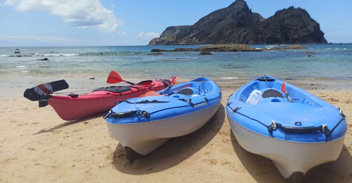 Porto Santo: Kayak Tour From Ponta Calheta