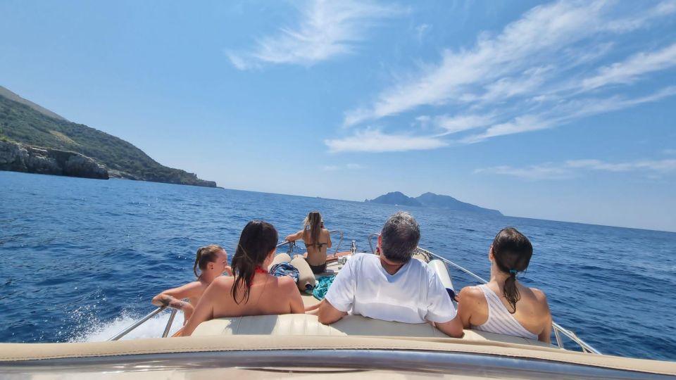 Positano and Amalfi Sharing Swimming on Li Gali Island