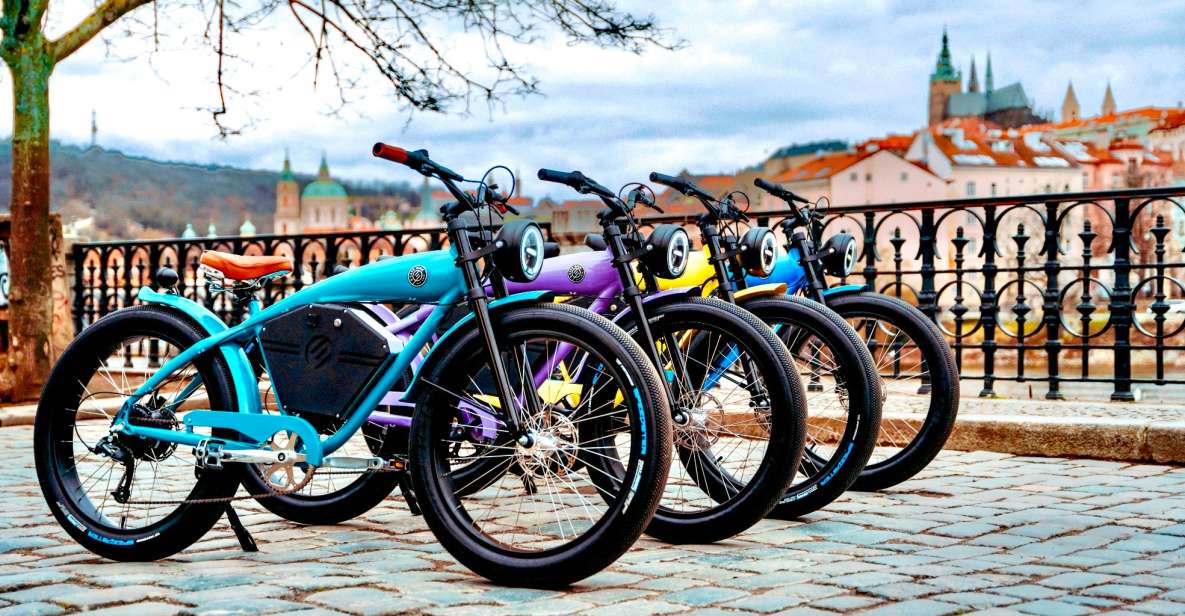 Prague: Grand City Tour on Fat E-Bike