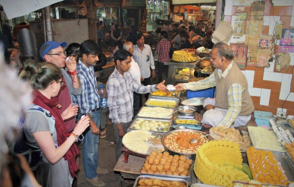 Private: Agra Live Food Tour With Locals