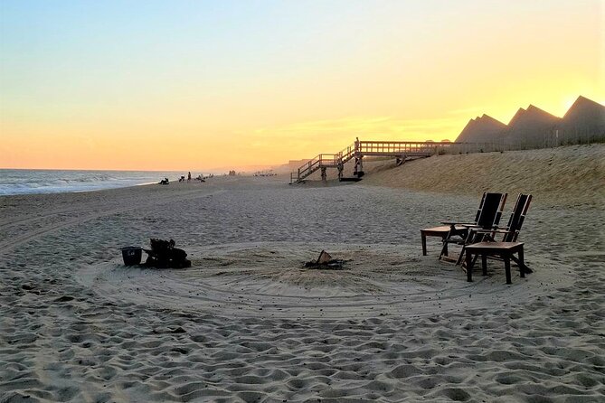 Private Beach Fire Montauk