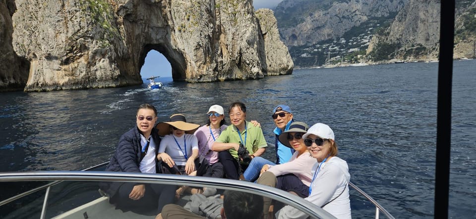 Private Boat Tour From Sorrento to Capri