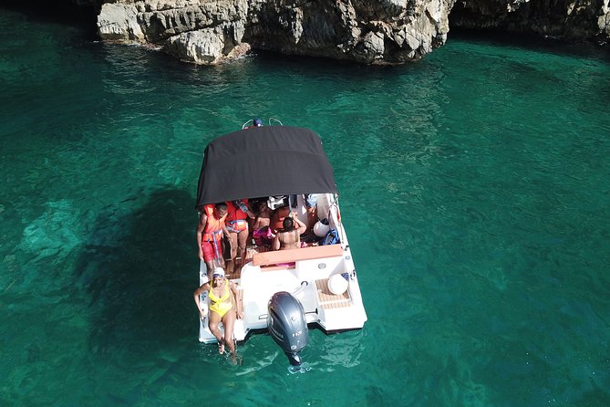 Private Boat Tour Kotor-Our Lady of the Rocks-Blue Cave up to 6 Passenger