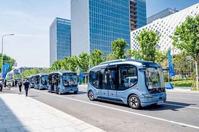 Private Guangzhou High-Tech Tour AI Robot Auto Drive Bus and More