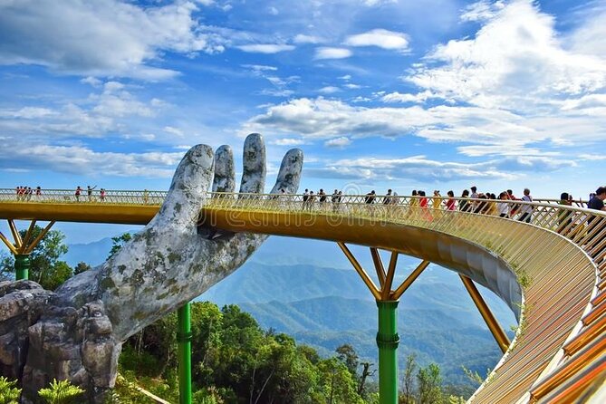 PRIVATE Half Day Journey to Golden Bridge & Bana Hill From Danang