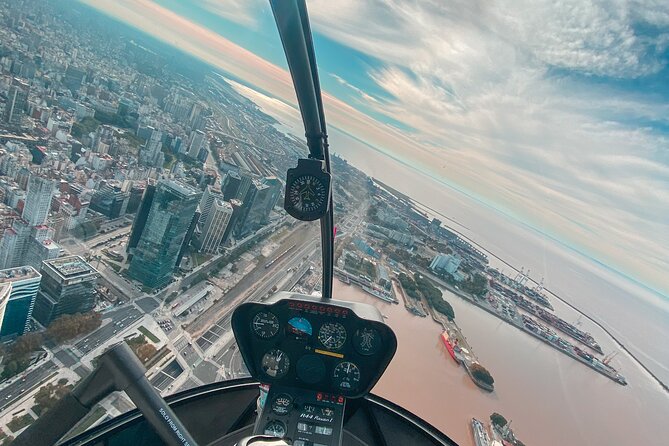 Private Helicopter Flight Over the City of Buenos Aires - Overview of the Flight Experience