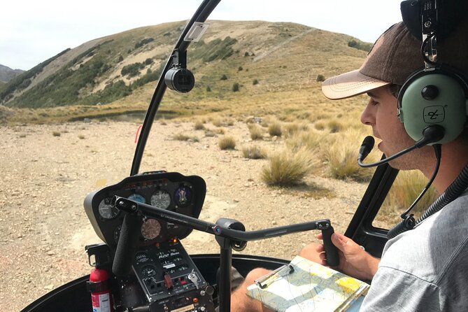 Private Helicopter Trial Flight in Kaikōura