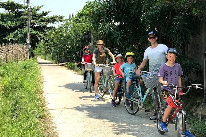 PRIVATE HOI AN Biking Vegetable Village, Basket Boat, Palm Forest