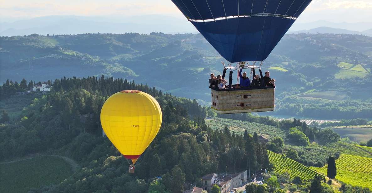 Private Hot Air Balloon, Pienza, Montalcino, Val Dorcia