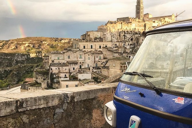 Private Panoramic Tour With Piaggio Ape Calessino in Matera