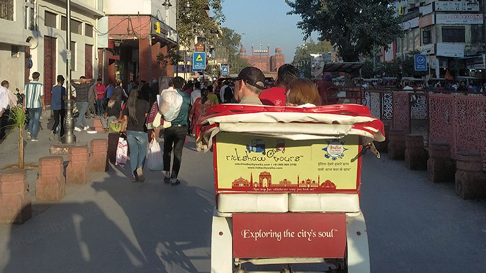 Private Rickshaw Tour Old Delhi (Patented Rickshaw Design)