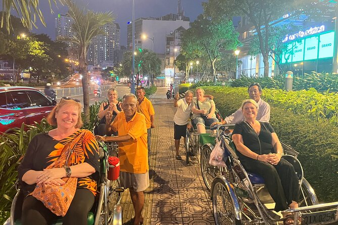 Private Street Food Discovery by Cyclo at Night in Ho Chi Minh - Unique Cyclo Experience