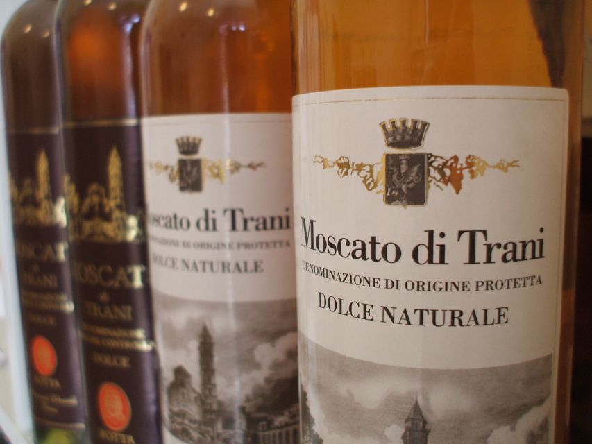 Private Trani Walking Tour With Moscato Wine Tasting