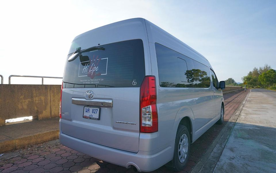 Private Van Transfer From Pak Bara Pier to Hatyai City