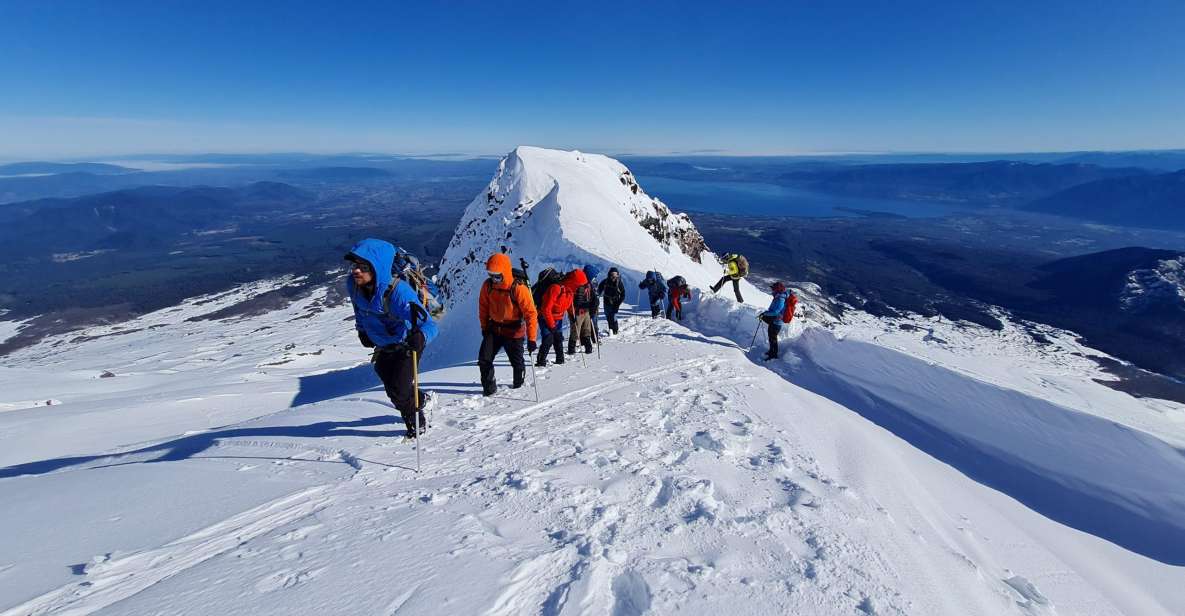 Pucón: Villarrica Volcano Summit Hike With Transfer