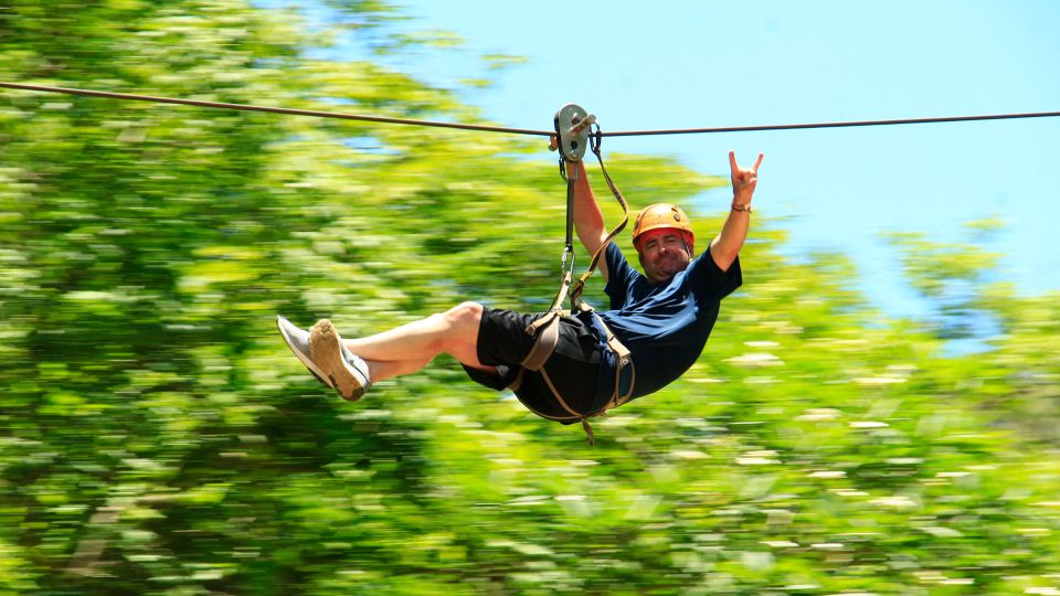 Puerto Vallarta: Canopy River Zip Line Tour With Mule Ride