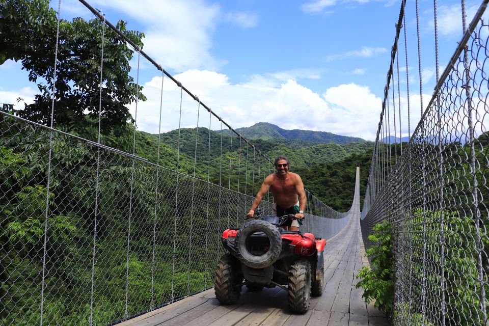 Puerto Vallarta: Jorullo Bridge ATV and Zipline Tour