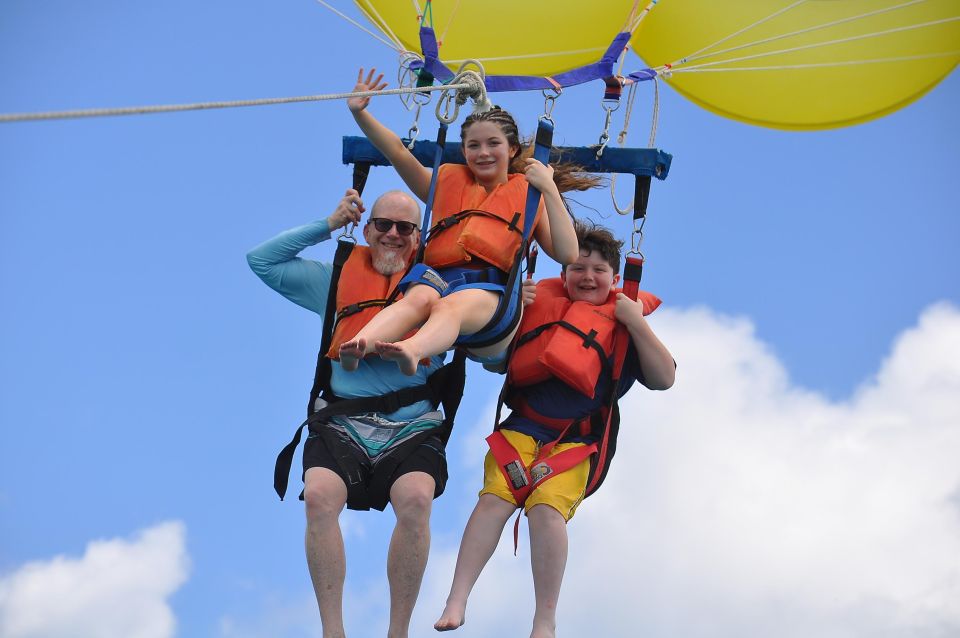 Punta Cana: Parasailing Experience With Hotel Pickup