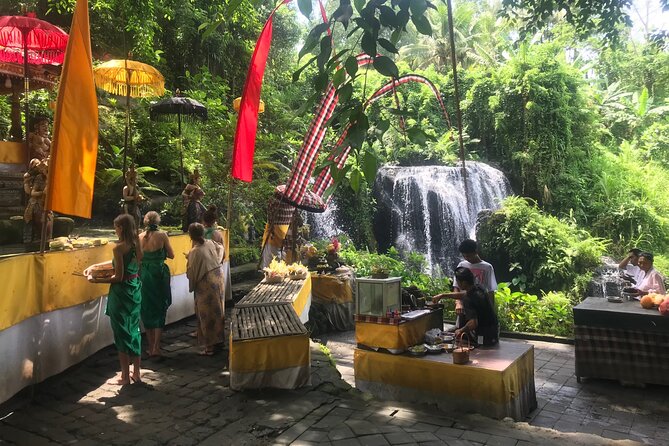 Purification Holy Bath at Beji Gria Waterfall