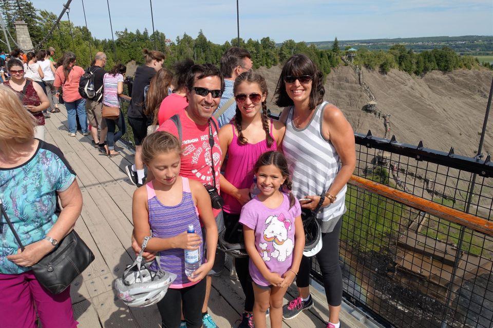 Quebec: Bike Tour to Montmorency Falls