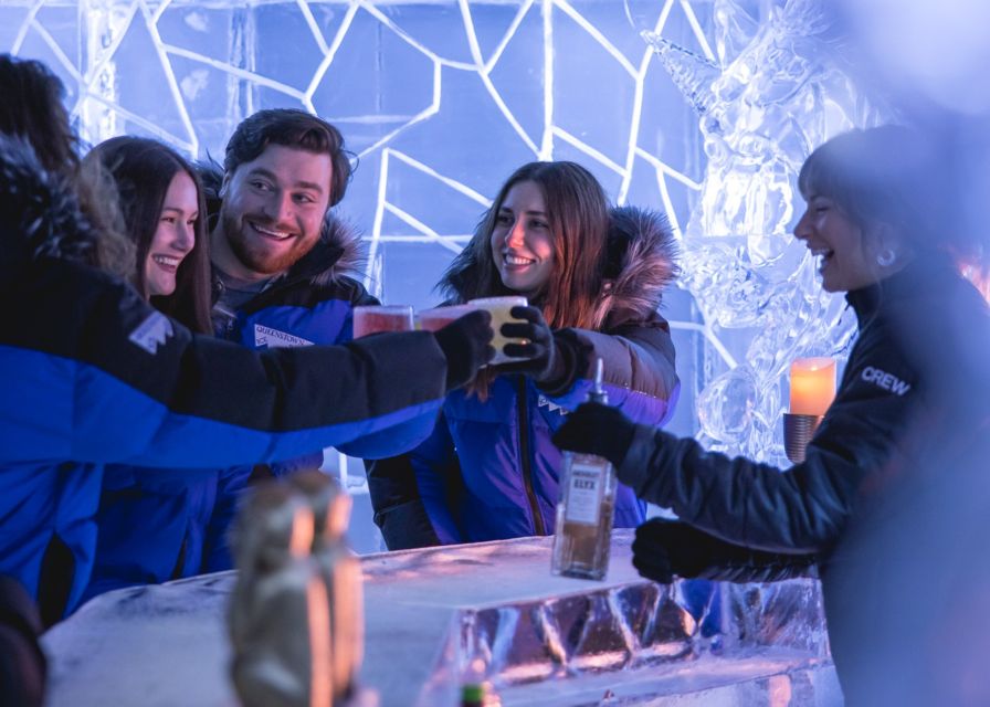 Queenstown: Ice Bar Entry With Warm Winter Gear and Drink