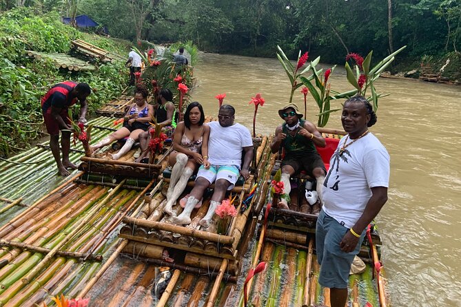 Rafting on the Martha Brae