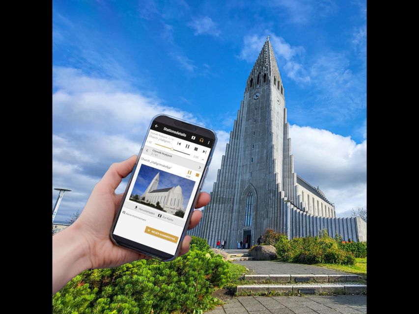 Reykjavik: Citywalk Tour – Audioguide in English & German