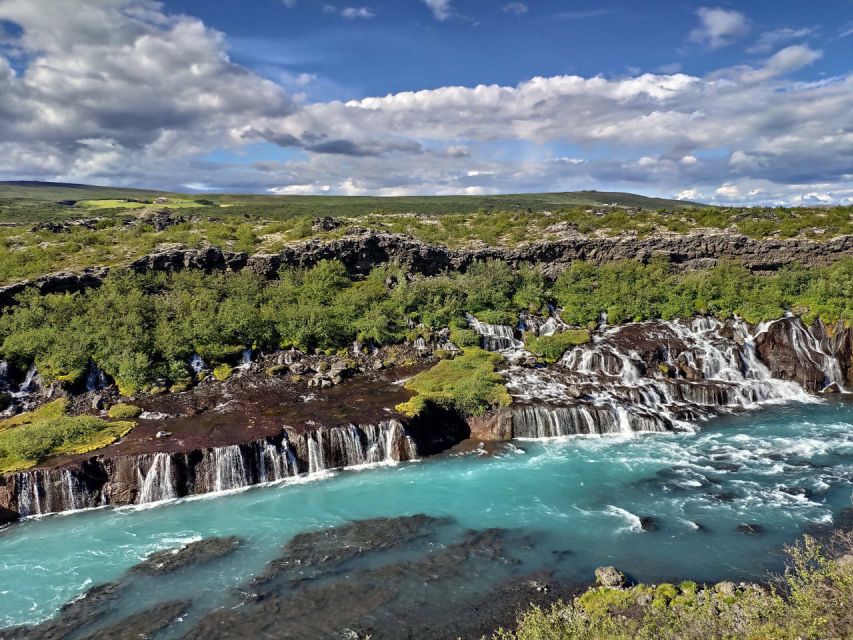 Reykjavik: Lava Cave, Hot Springs, and Waterfalls Tour