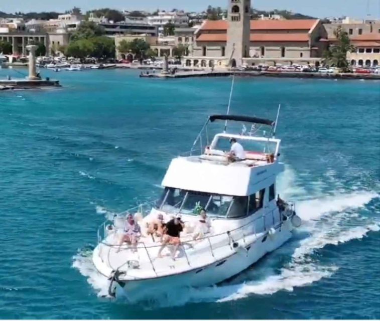 Rhodes Island: Private Boat Cruises to the Best Bays of Rhod