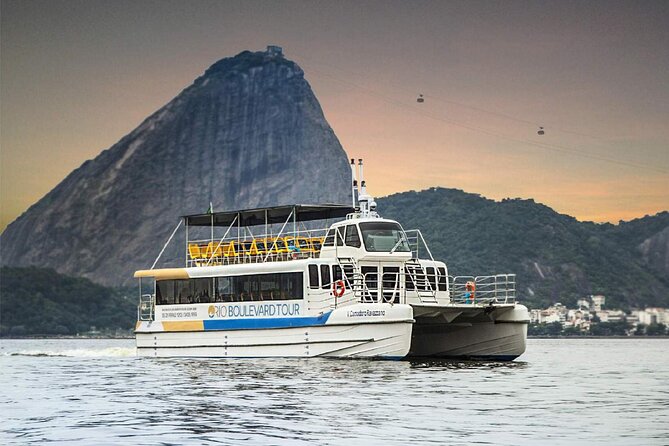 Rio De Janeiro Sightseeing Cruise With Morning and Sunset Option