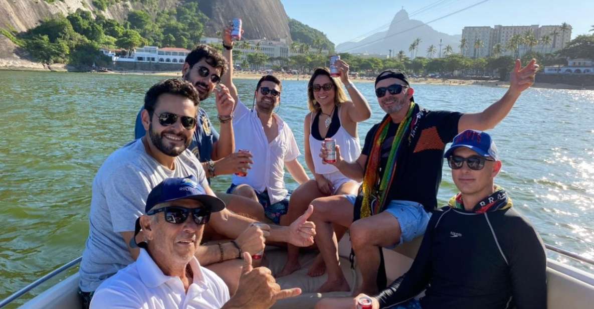 Rio De Janeiro: Speedboat Beach Tour With Beer