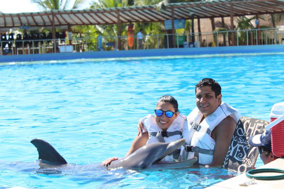 Riviera Maya: Dolphin Encounter With Beach Club Access