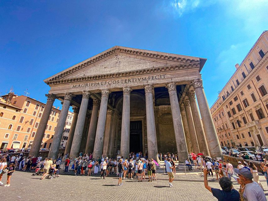 Rome: 24H Hop-On/Off Bus Tour & Pantheon Entry Ticket