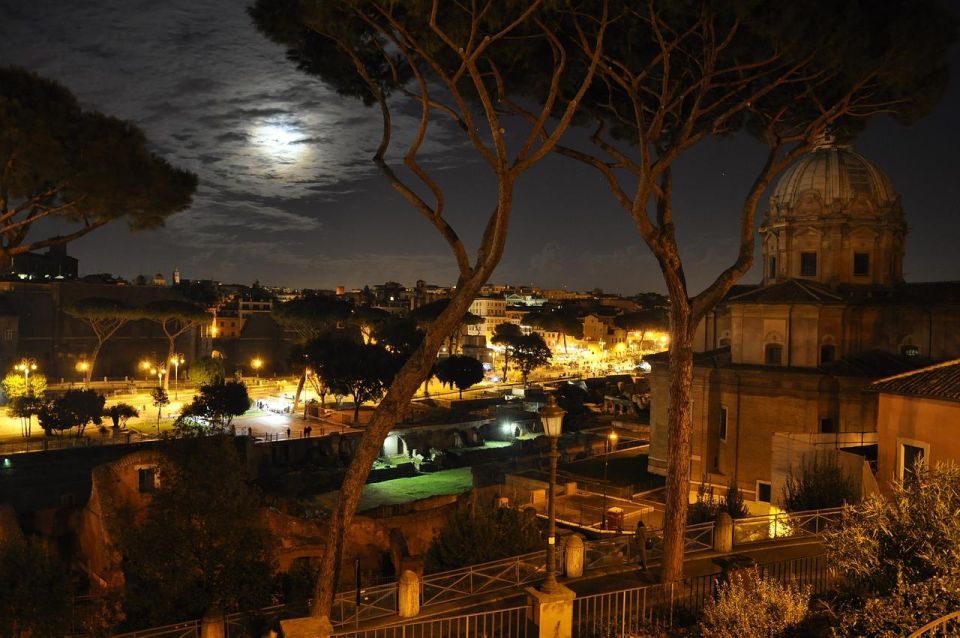 Rome by Night: Guided Tour With Minibus